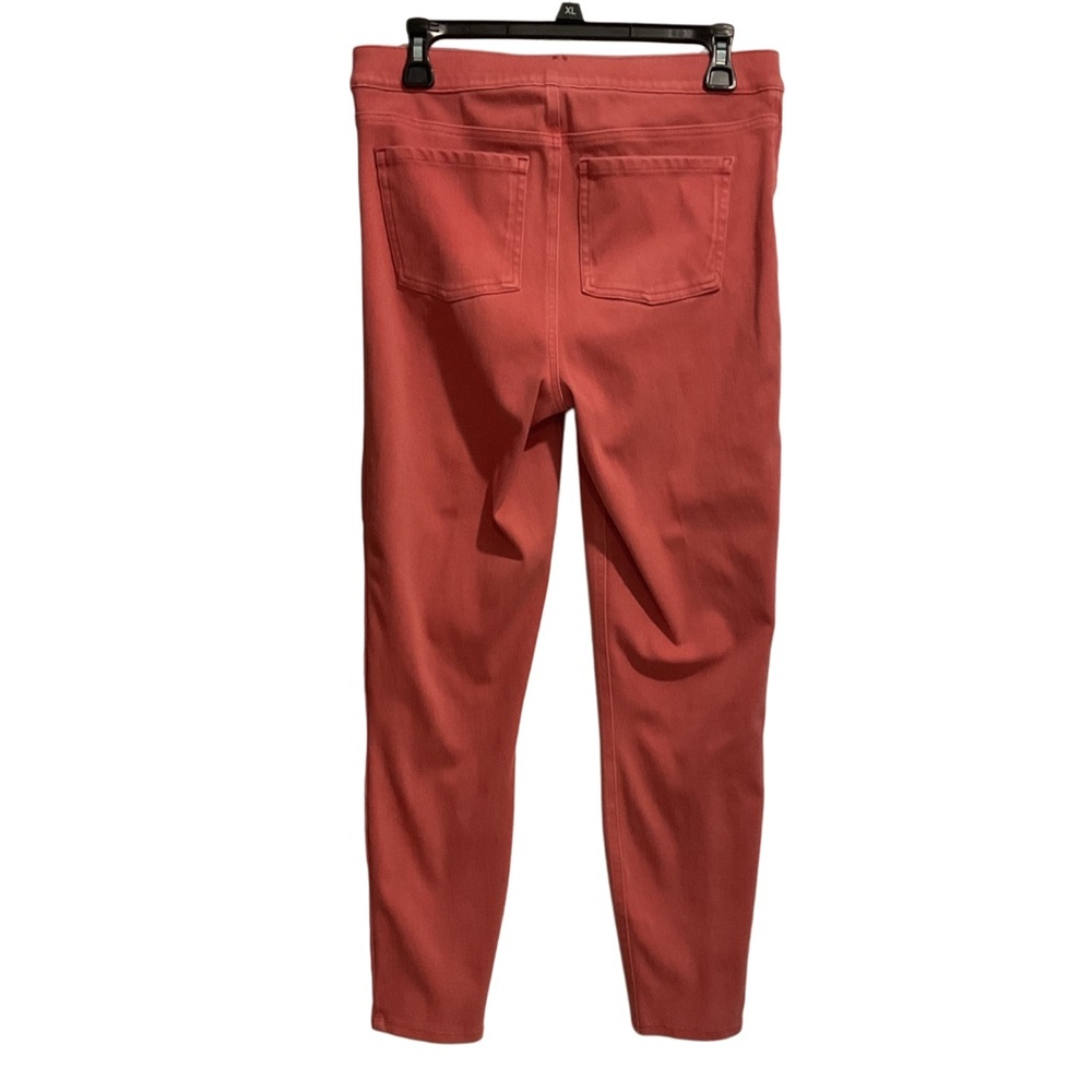Spanx Women’s Jeanish Ankle Leggings Coral Red - Picture 2 of 10